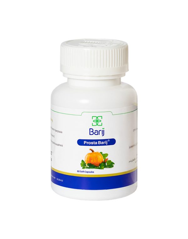 کپسول نرم پروستا 390 میلی گرم باریج اسانس ۶۰ عددی - تصویر 3