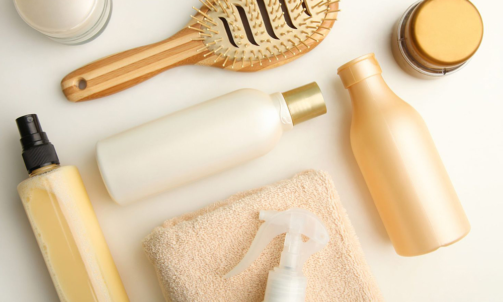 استفاده از محصولات برای مراقبت از مو