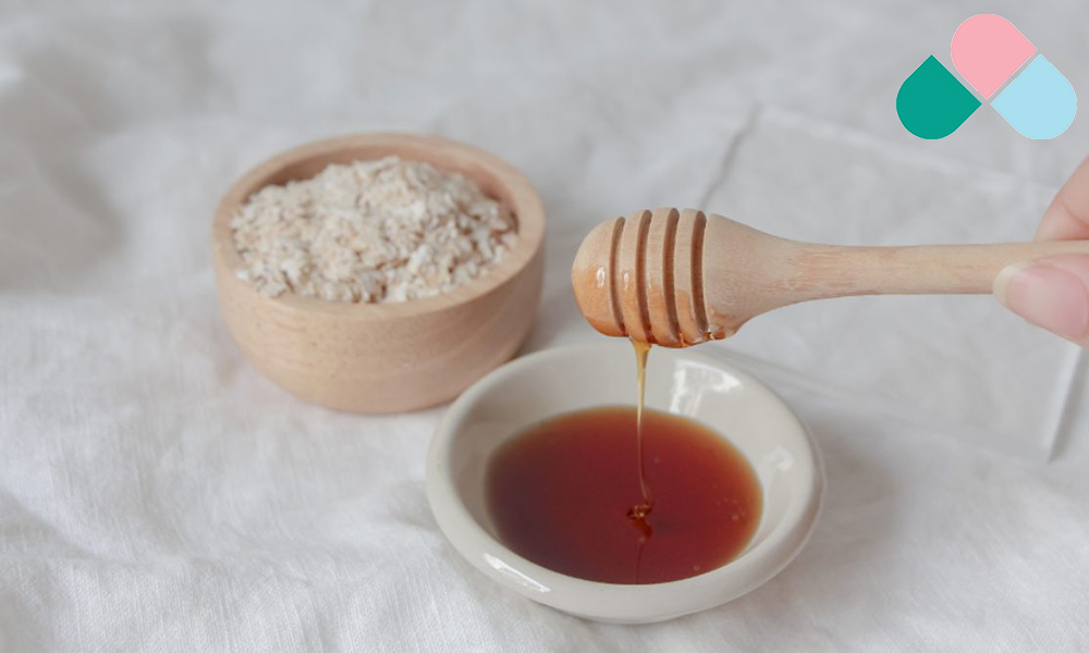 ماسک صورت خانگی با جو دوسر و عسل